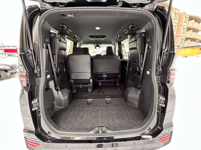 多彩なシートアレンジも魅力の一つです!