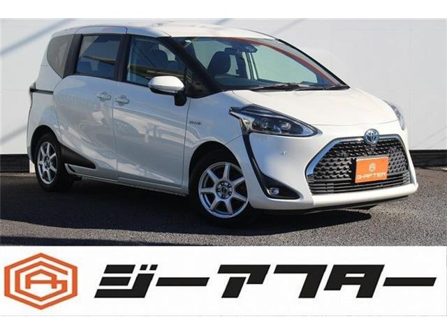シエンタ(トヨタ) ハイブリッド 1.5 G　禁煙車 後期型 純正ナビ フルセグ 中古車画像