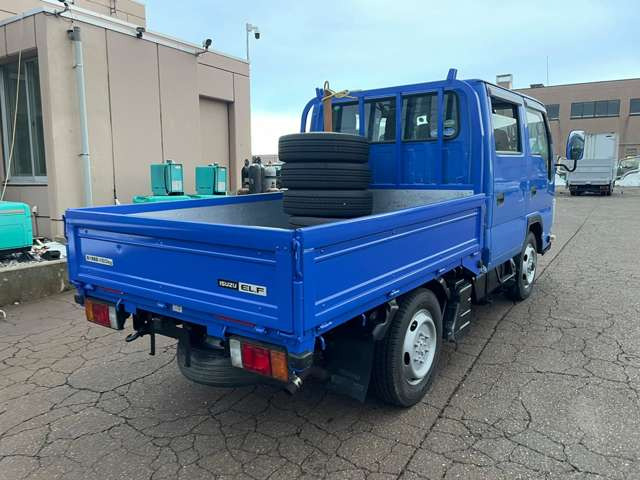 エルフ3.0 ダブルキャブ フルフラットロー ディーゼル 4WD