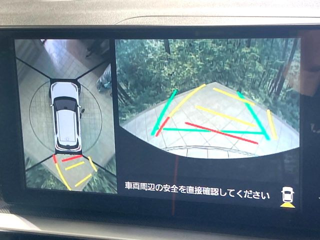 �y�}���`�e���C�����j�^�[�z�Ԃ̃t�����g��T�C�h�̃J�����摜�𓯎��Ƀ��j�^�[�\�����邱�ƂŁA���H�⋷�����𑖍s���ł����͂̏󋵊m�F���ł����S!�{�iSUV�ɂ��ꂵ�������ł���