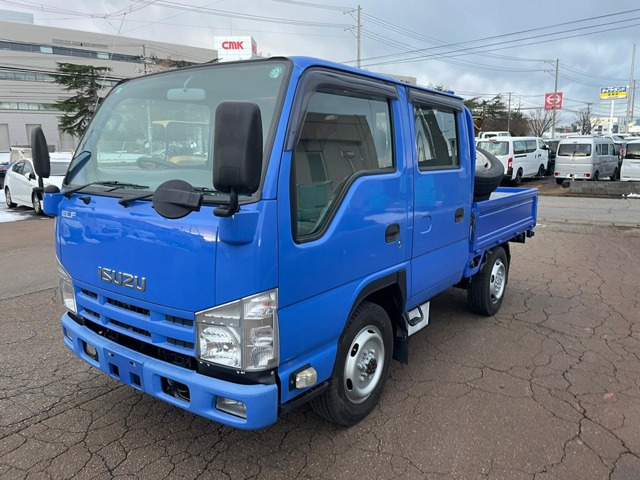 エルフ3.0 ダブルキャブ フルフラットロー ディーゼル 4WD