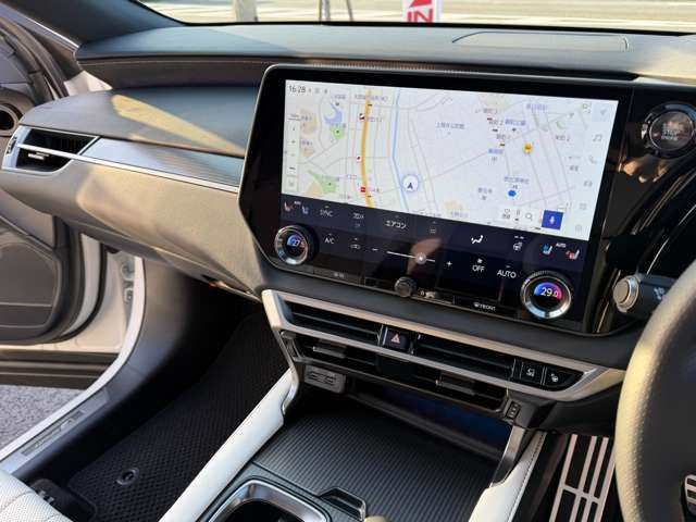 ����14�C���`�^�b�`�p�l���f�B�X�v���C(�i�r�̐ݒ��ԗ��ݒ�E�G�A�R���̐ݒ���s���܂�)