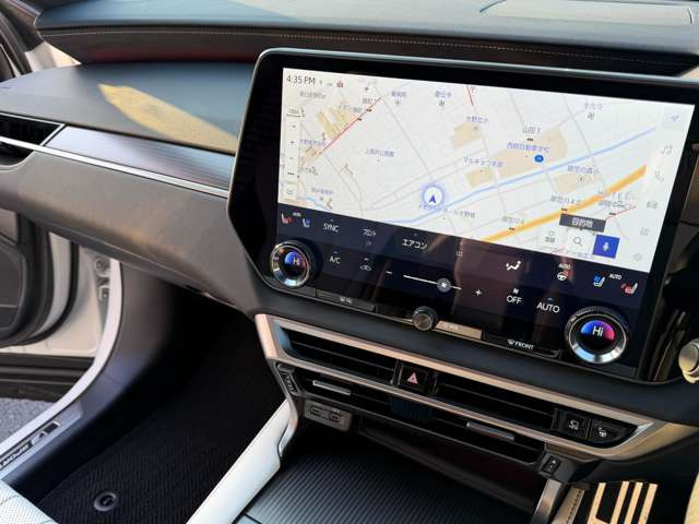 ����14�C���`�^�b�`�p�l���f�B�X�v���C(�i�r�̐ݒ��ԗ��ݒ�E�G�A�R���̐ݒ���s���܂�)