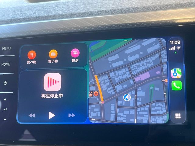 ��Apple Car Play:�X�}�z�Ƃ̗L���ڑ��ŁA�i�r�E�I�[�f�B�I�Đ��ȂǃX�}�z�̃A�v���@�\����ʂł��g����֗��@�\�ł�!