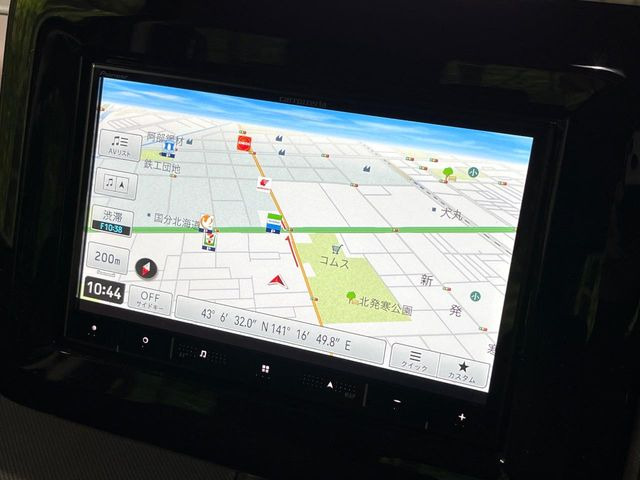 【ナビゲーション】目的地までしっかり案内してくれる使いやすいナビ。Bluetooth接続すればお持ちのスマホやMP3プレイヤーの音楽を再生可能!毎日の運転がさらに楽しくなります!!