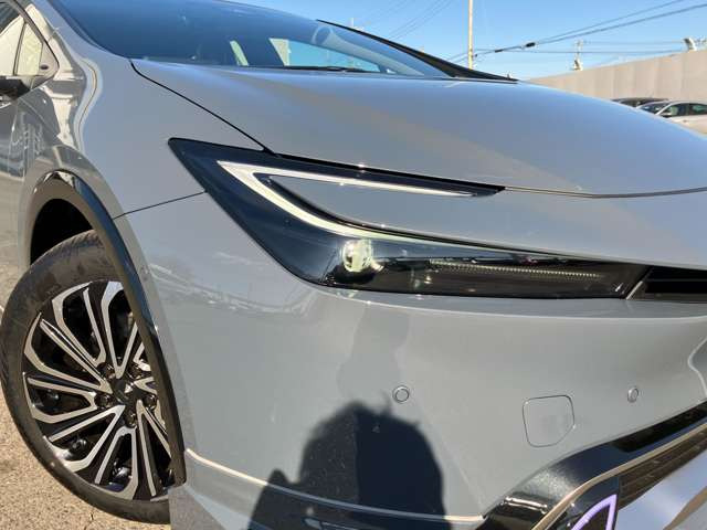 LEDヘッドライト!明るくて見えやすいです!