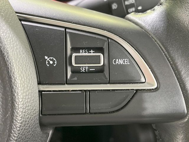 【クルーズコントロール】高速道路もラクラク走行。アクセルを離しても一定速度で走行ができ、長距離運転時の負担を軽減!加速・減速も簡単なスイッチ操作で調整できます。