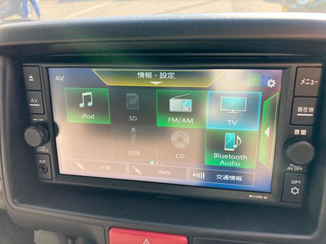 ���j�b�T�������i�r&�n�f�W(MJ123D-W)���t���Z�O�̈��肵���N���摜���y���߂܂�!���W�I�ECD�Đ��EBluetooth�ڑ��@�\������܂�!