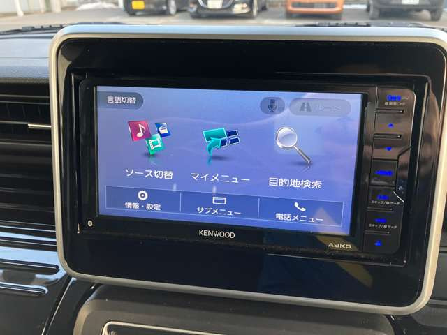 ��KENWOOD���i�r&�n�f�W(KXM-E502W)���t���Z�O�̈��肵���N���摜���y���߂܂�!DVD�r�f�I�Đ��EBluetooth�E�~���[�W�b�N�X�g�b�J�[�@�\������܂�!