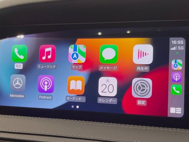 ��Apple Car Play:�X�}�z�Ƃ̗L���ڑ��ŁA�i�r�E�I�[�f�B�I�Đ��ȂǃX�}�z�̃A�v���@�\����ʂł��g����֗��@�\�ł�!