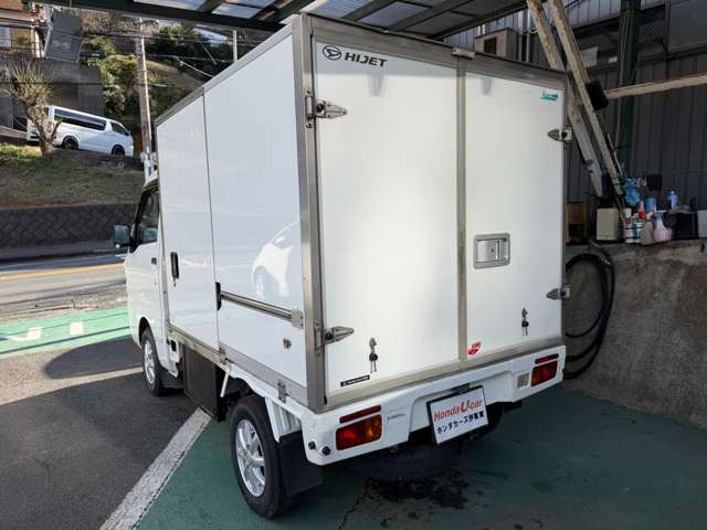 ハイゼットトラックカラーアルミ中温冷凍車 ハイルーフ 4WD