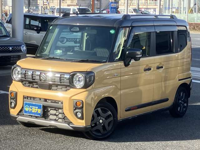 スズキコネクト9インチHDディスプレイナビDTV 全方位モニターカメラ 両側パワースライドドア アダプティブクルーズコントロール シートヒーター LED 電動パーキング&オートホールド 当社デモカー