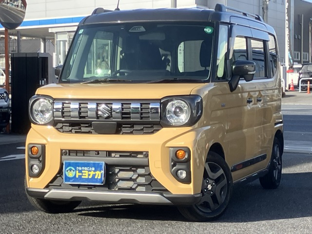 スペーシアギア(スズキ) ハイブリッド(HYBRID) XZターボ　純正全方位9インチナビ スズキコネクト 中古車画像