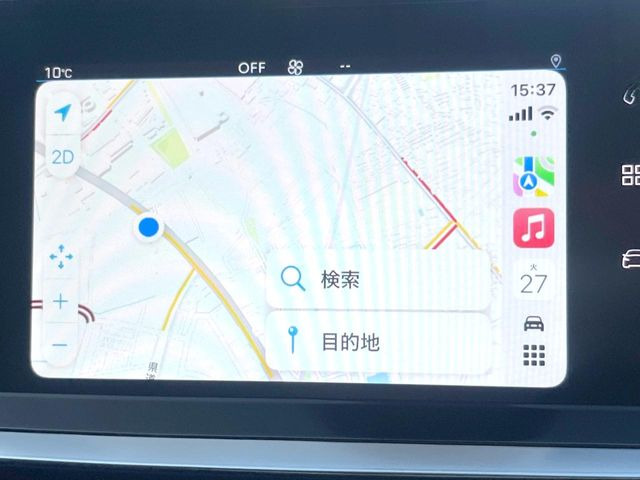 ��Apple Car Play:�X�}�z�Ƃ̗L���ڑ��ŁA�i�r�E�I�[�f�B�I�Đ��ȂǃX�}�z�̃A�v���@�\����ʂł��g����֗��@�\�ł�!