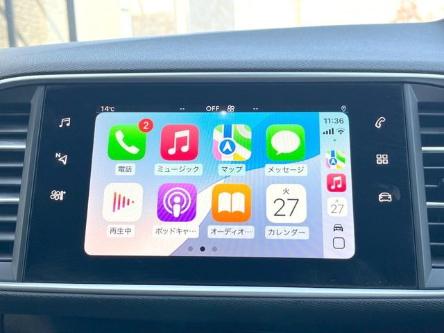 ��Apple Car Play:�X�}�z�Ƃ̗L���ڑ��ŁA�i�r�E�I�[�f�B�I�Đ��ȂǃX�}�z�̃A�v���@�\����ʂł��g����֗��@�\�ł�!