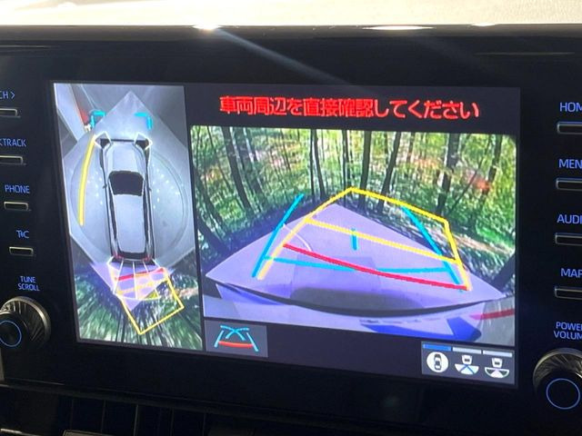 【パノラミックビューモニター】専用のカメラにより、上から見下ろしたような視点で360度クルマの周囲を確認することができます☆死角部分も確認しやすく、狭い場所での切り返しや駐車もスムーズに行えます。