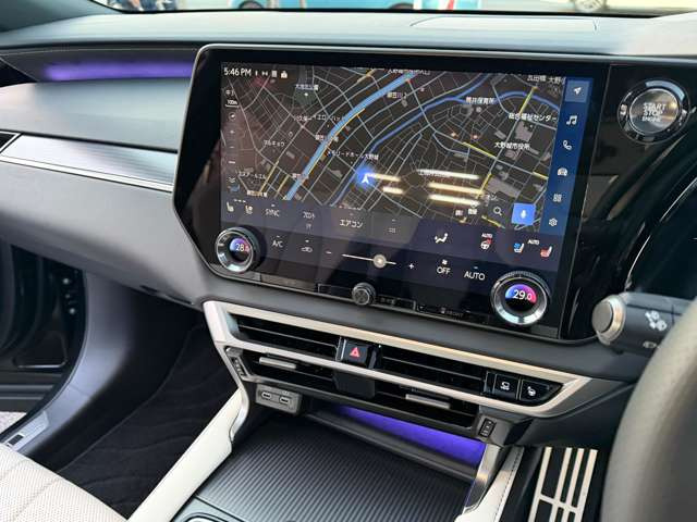 ����14�C���`�^�b�`�p�l���f�B�X�v���C(�i�r�̐ݒ��ԗ��ݒ�E�G�A�R���̐ݒ���s���܂�)