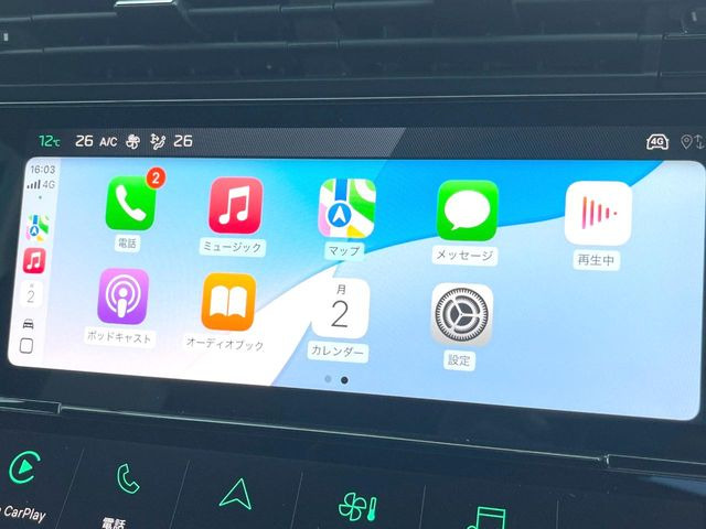 ��Apple Car Play:�X�}�z�Ƃ̗L���ڑ��ŁA�i�r�E�I�[�f�B�I�Đ��ȂǃX�}�z�̃A�v���@�\����ʂł��g����֗��@�\�ł�!