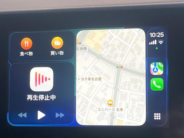 ��Apple Car Play:�X�}�z�Ƃ̗L���ڑ��ŁA�i�r�E�I�[�f�B�I�Đ��ȂǃX�}�z�̃A�v���@�\����ʂł��g����֗��@�\�ł�!