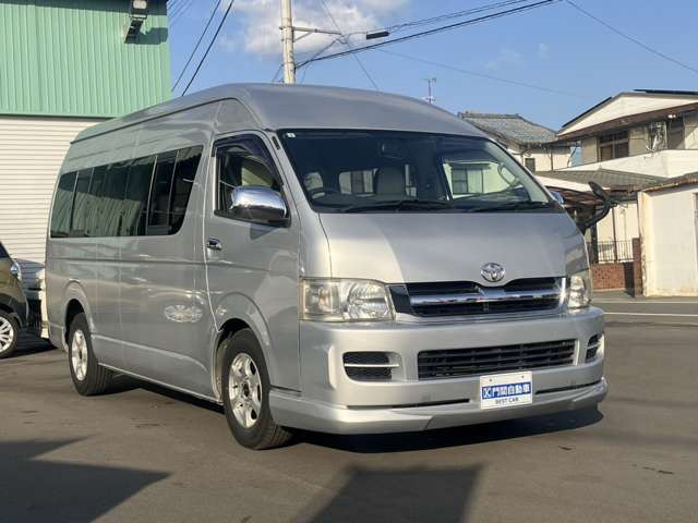 ハイエース2.7 グランドキャビン スーパーロング ハイルーフ