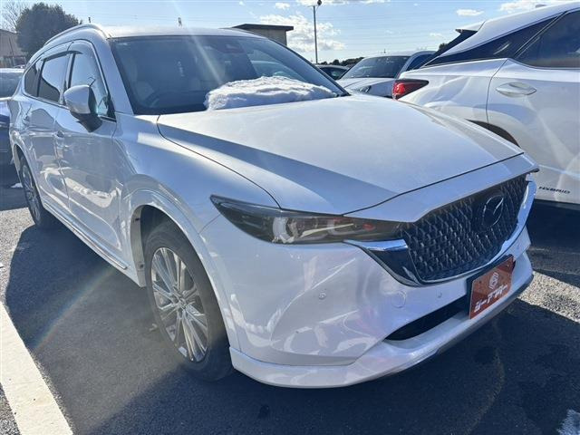CX-8（マツダ）2.5 25S エクスクルーシブ モード　禁煙車 白革シート BOSEサウンド 中古車画像