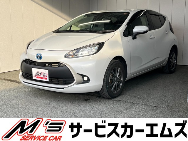 アクア（トヨタ）1.5 G E-Four 4WD　純正ディスプレイオーディオ ETC 中古車画像