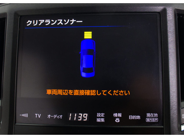 �N���A�����X�\�i�[���t���Ă��܂�!�t�����g&���A�ɃZ���T�[������A��Q���ɋ߂Â��ƌx��������h���C�o�[�ւ��m�点!�������֗��Ȑl�C�����ł�!!