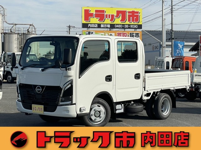 アトラス(日産) 1.9 ダブルキャブ DX フルフラットロー ディーゼル　0.95t 全低床 Wキャブ DX 6速AT 中古車画像
