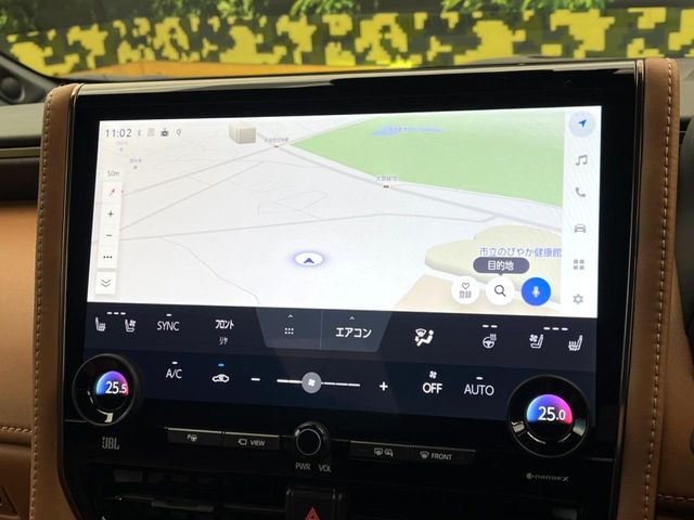 【14インチディスプレイオーディオ】画面内にオーディオ操作はもちろん、空調の調整機能なども盛り込んだ多機能なディスプレイオーディオです!スマートフォン連携はもちろん、車載ナビもお使いいただけます♪