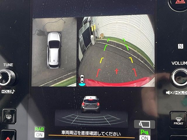 【フロント&サイド&バックカメラ】ドライバーから見にくい死角部分を映像で確認できるカメラを各所に装着。見通しがきかない場所や住宅密集地などを運転することが多い人におすすめの安心装備です。