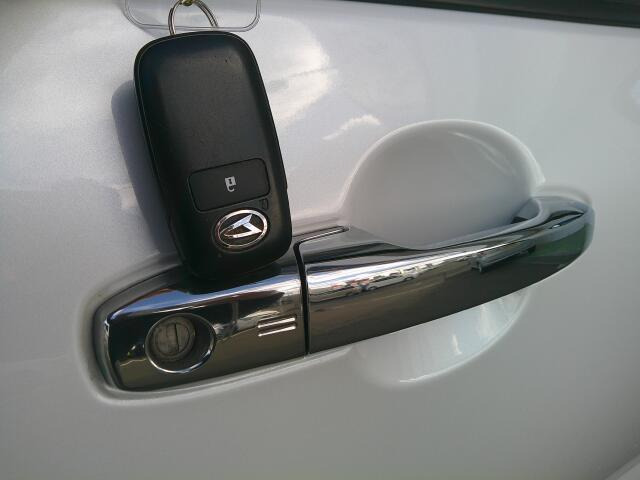 �X�}�[�g�L�[�ŁA�h�A���y�X�J��