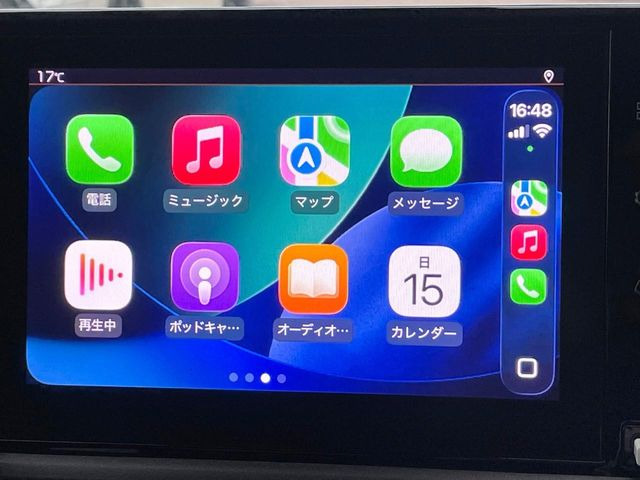 ��Apple Car Play:�X�}�z�Ƃ̗L���ڑ��ŁA�i�r�E�I�[�f�B�I�Đ��ȂǃX�}�z�̃A�v���@�\����ʂł��g����֗��@�\�ł�!
