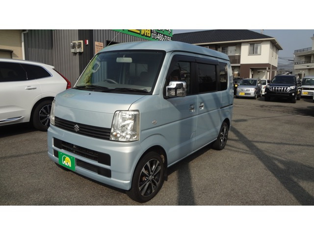 スズキ エブリイワゴン ブルー系」の中古車 | 中古車情報・中古車検索