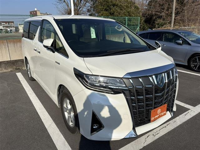 アルファード(トヨタ) ハイブリッド 2.5 X E-Four 4WD　禁煙車 純正9インチナビ バックカメラ 中古車画像