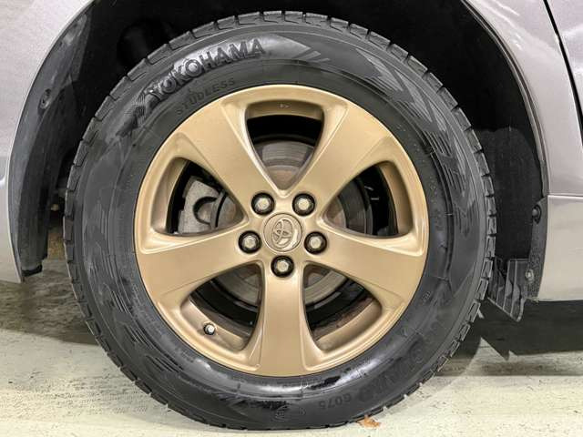 ホイールだけでも車のイメージがかなり変わりますね。