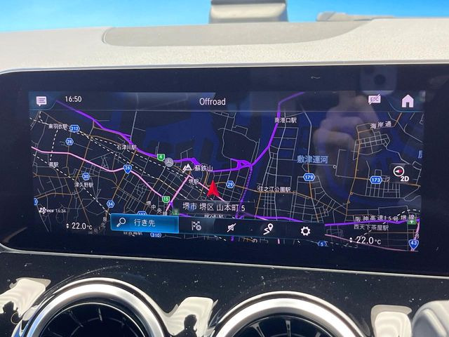 �������i�r:��̊��̂���i�r�́A����������ԓ������o���Ă���܂��B�I�[�f�B�I�@�\���[�����Ă���܂��̂ŁA�^�]�����y���߂܂���