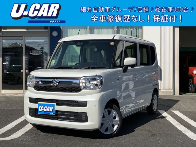 スペーシア（スズキ）ハイブリッド(HYBRID) G　届出済未使用車 純正ナビ 全方位モニター 中古車画像