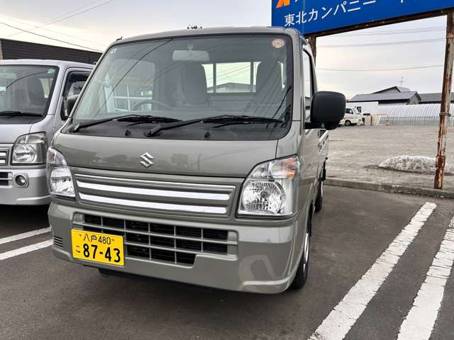 キャリイKC エアコン パワステ 農繁仕様 スズキセーフティサポート 非装着車 4WD