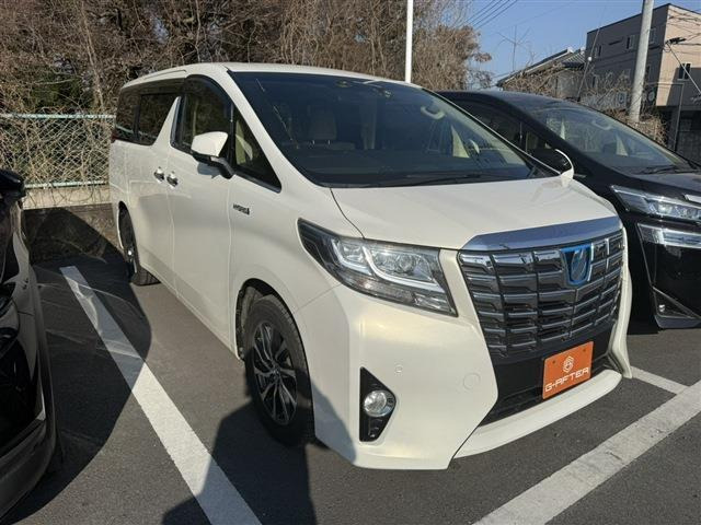 アルファード(トヨタ) ハイブリッド 2.5 X E-Four 4WD　禁煙車 純正9インチナビ 中古車画像
