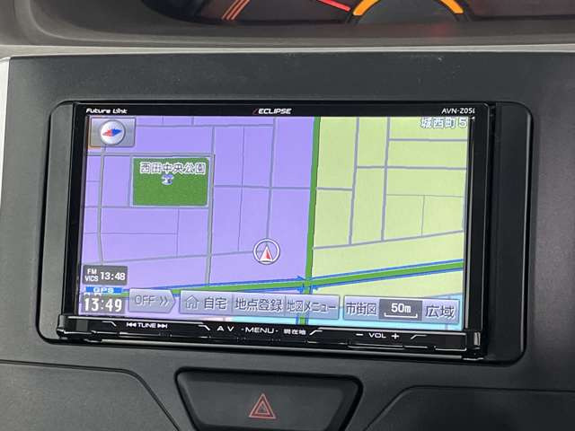 社外ナビ付きでお出かけも安心♪