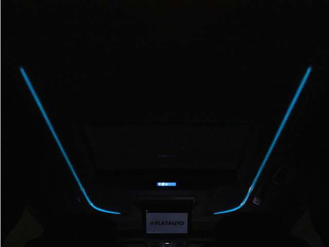 夜間に室内を照らしてくれるルームライトです