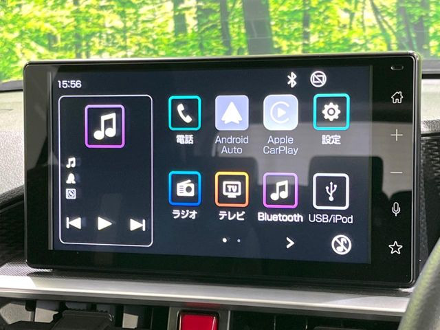 【ディスプレイオーディオ】お手持ちのスマートフォンとの連携で、ナビや音楽再生など各種アプリを使用可能。スマホに近い感覚でお使いいただけます♪