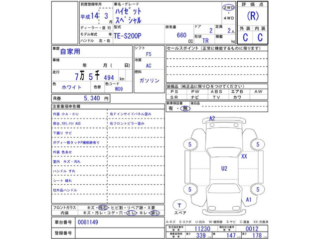 ハイゼットトラック