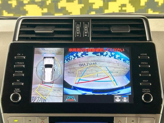 【パノラミックビューモニター】専用のカメラにより、上から見下ろしたような視点で360度クルマの周囲を確認することができます☆死角部分も確認しやすく、狭い場所での切り返しや駐車もスムーズに行えます。