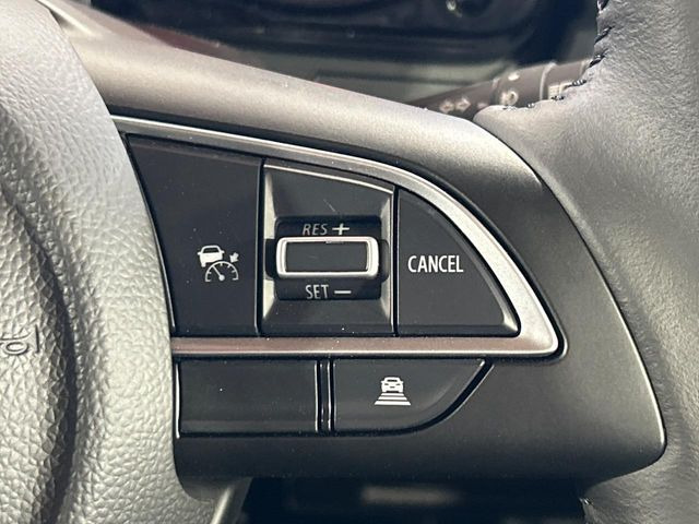 【クルーズコントロール】高速道路もラクラク走行。アクセルを離しても一定速度で走行ができ、長距離運転時の負担を軽減!加速・減速も簡単なスイッチ操作で調整できます。