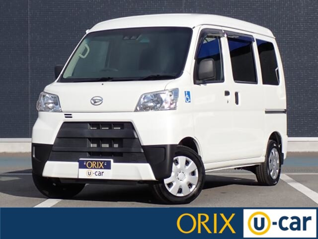 ハイゼットカーゴスローパー SAIII リヤシートレス仕様 折り畳み補助シート付き