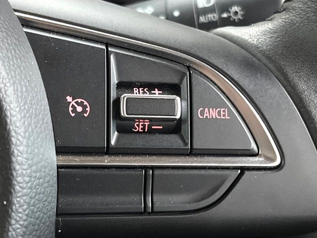 【クルーズコントロール】高速道路もラクラク走行。アクセルを離しても一定速度で走行ができ、長距離運転時の負担を軽減!加速・減速も簡単なスイッチ操作で調整できます。