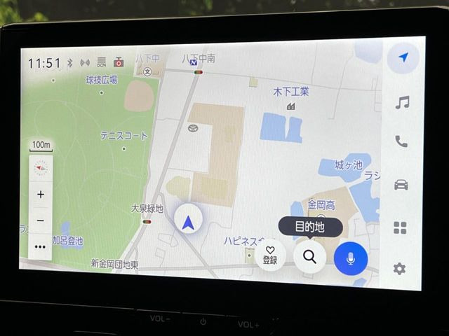 �y10.5�C���` �f�B�X�v���C�I�[�f�B�I�z���ʂ̃f�B�X�v���C��AppleCarPlay��AndroidAuto�����p�\�B�傫�ȉ�ʂŃX�}�z�i�r�A�v���������p���������܂���