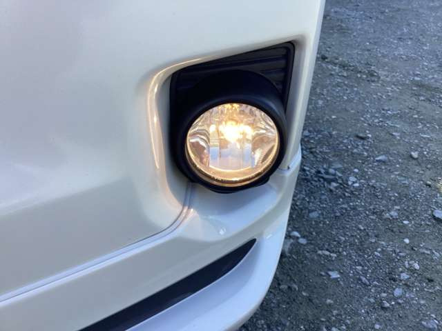 フロントフォグランプ!