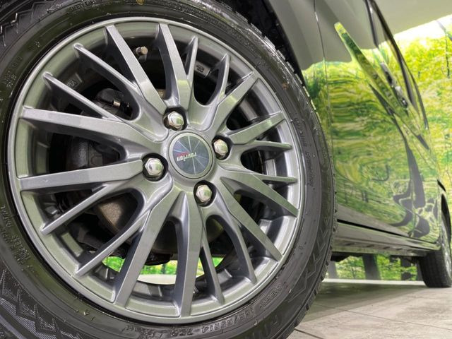 【14インチアルミホイール】外観にマッチしたアルミホイールを装着しております。各種アルミホイールや、スタッドレスタイヤも取扱いしております。是非ご相談ください♪